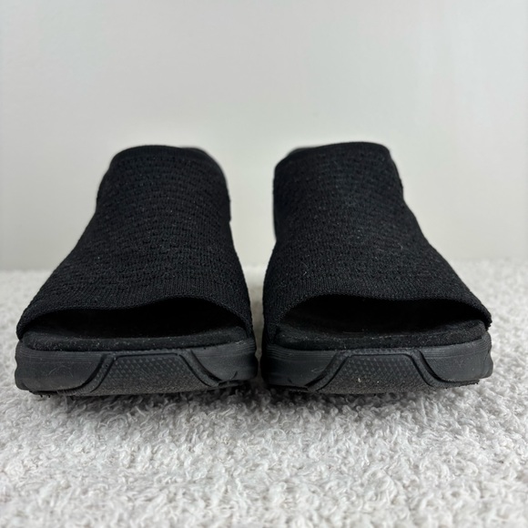 Skechers Martha Stewart's Sandal 8.5 Black Star Dust Arch Fit 2.0 Slip In Casual - Picture 8 of 16